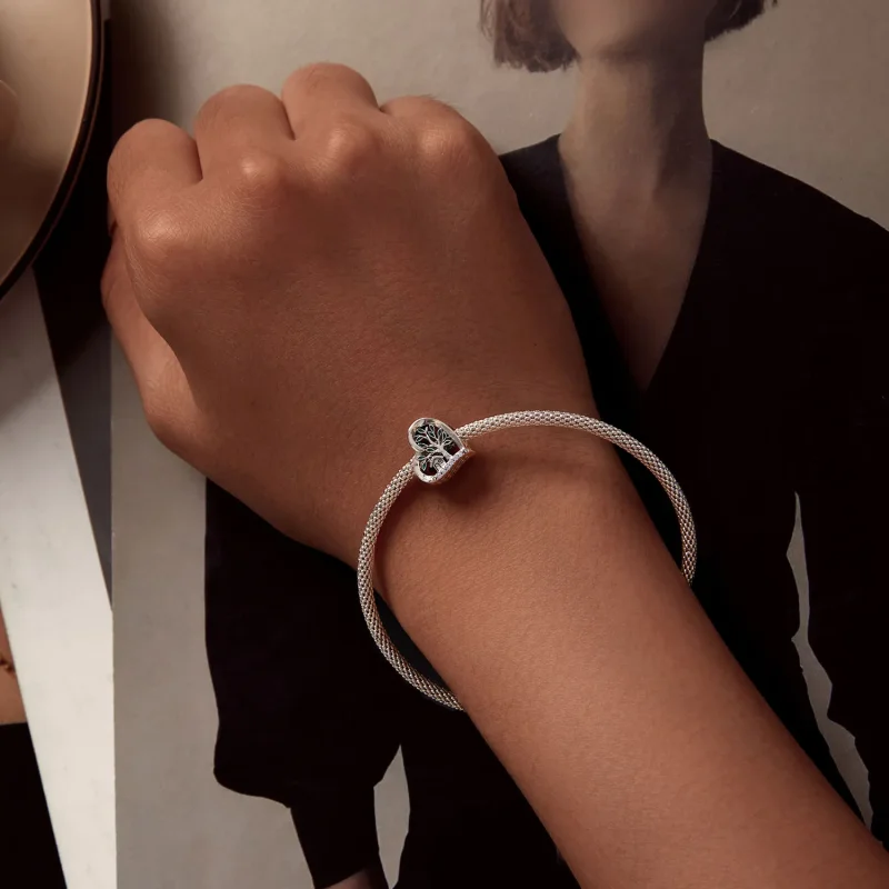 (bilde for) Pandora Style Family Tree Charm - SCC2624 - Vis 6