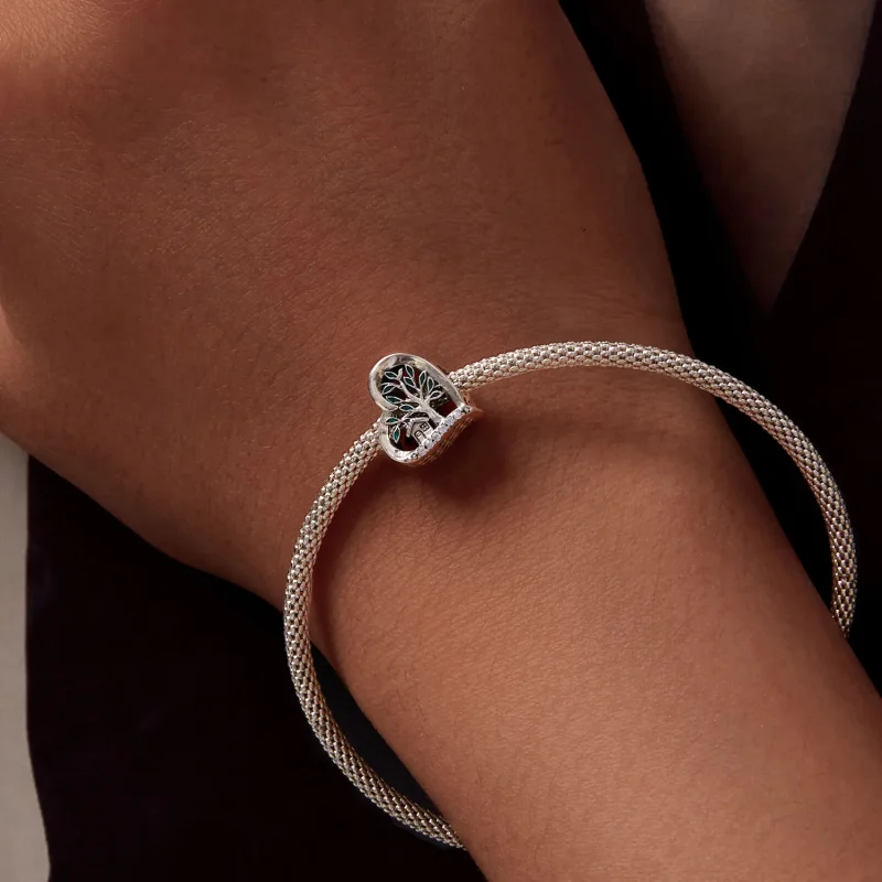 (bilde for) Pandora Style Family Tree Charm - SCC2624 - Vis 7