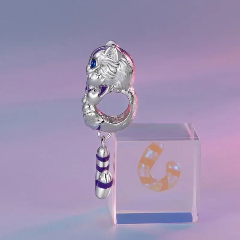 (bilde for) Pandora Style Fantasy Cat Charm - SCC2529 - Vis 3