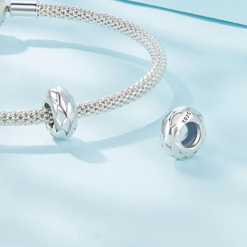(bilde for) Pandora Style Feather Silikon Spacer - SCC2564 - Vis 4