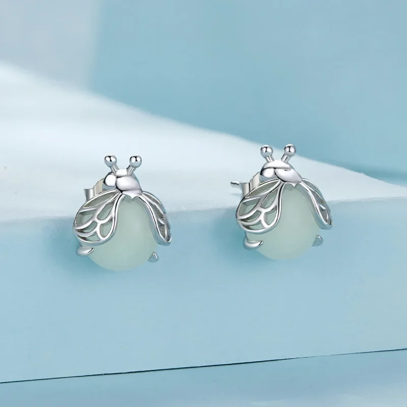(bilde for) Pandora Style Fireflies Luminous Studs øredobber - SCE1647 - Vis 2
