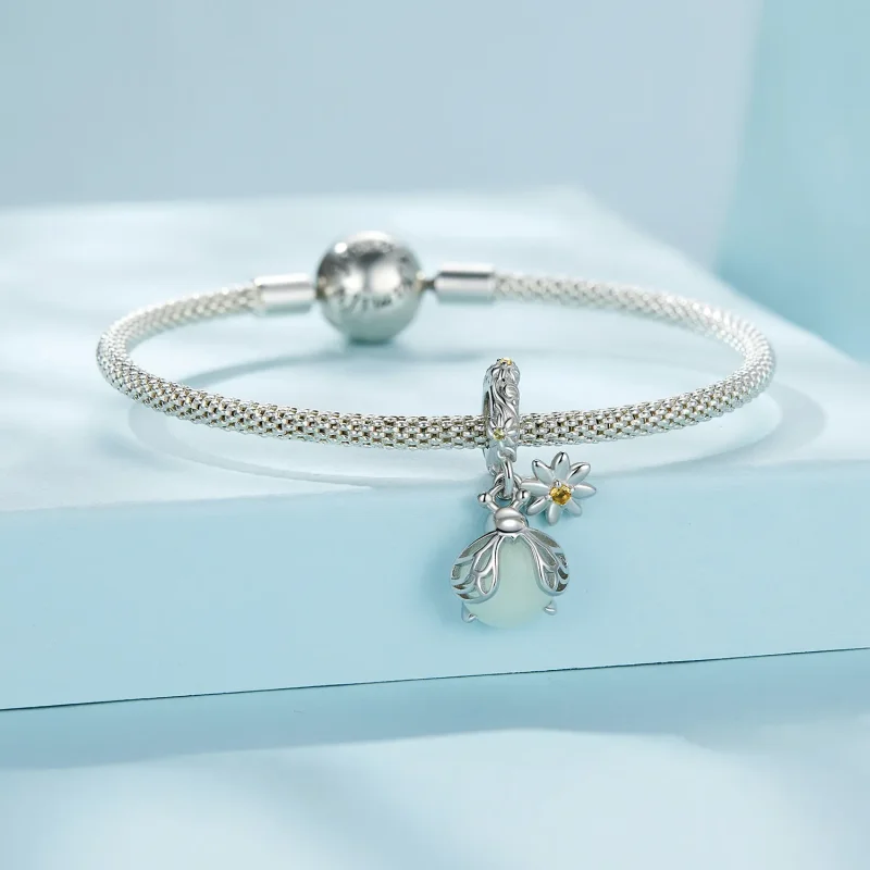 (bilde for) Pandora Style Firefly Luminous Dangle - SCC2615 - Vis 3
