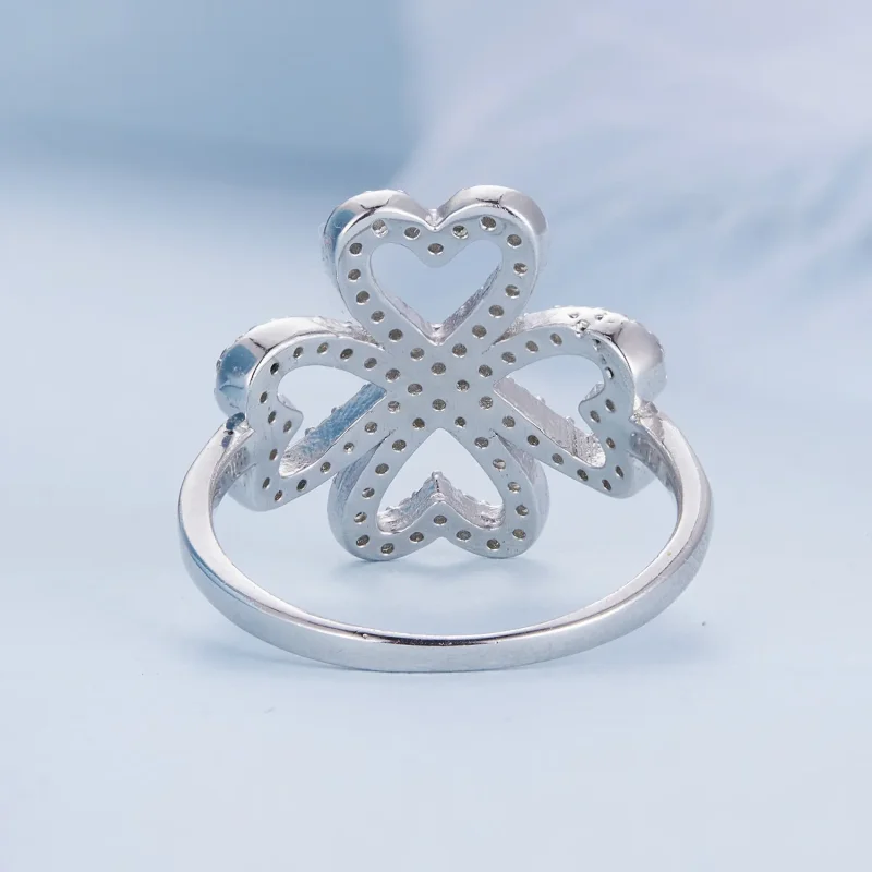 (bilde for) Pandora Style Firkløverring - BSR399 - Vis 4