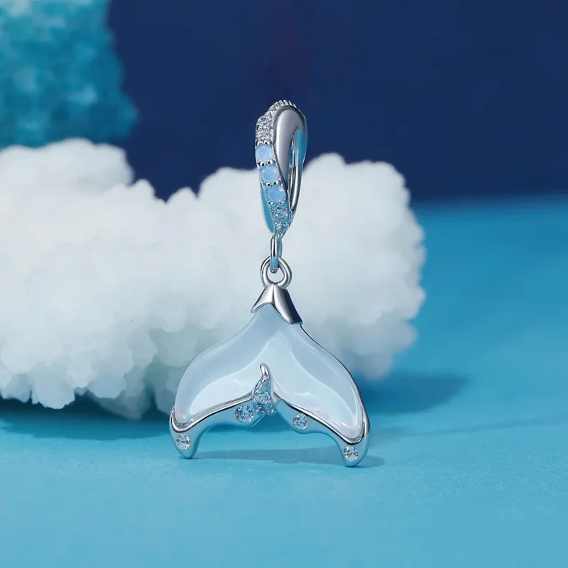 (bilde for) Pandora Style Fish Tail Dingle - BSC916 - Vis 2