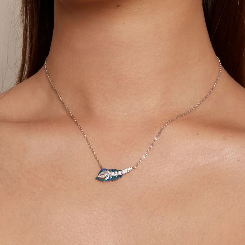 (bilde for) Pandora Style fjærhalskjede - BSN346 - Vis 5
