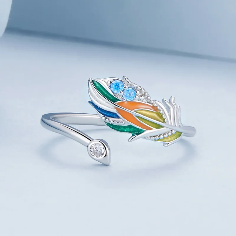 (bilde for) Pandora Style fjærring - BSR469-E - Vis 3