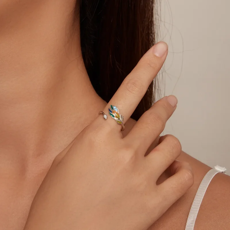 (bilde for) Pandora Style fjærring - BSR469-E - Vis 4