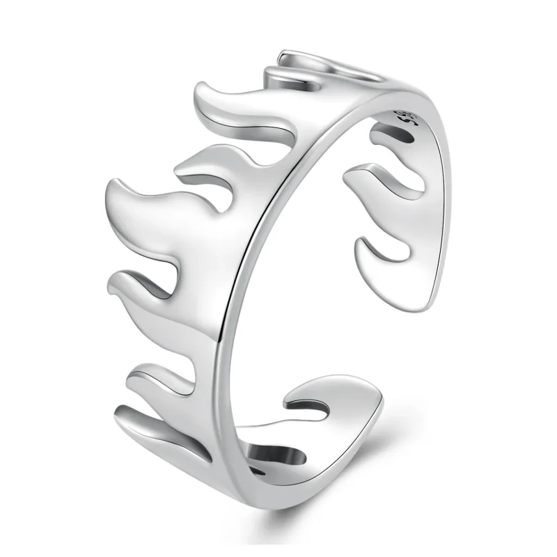 (bilde for) Pandora Style Flame Open Ring - SCR914 - Vis 8