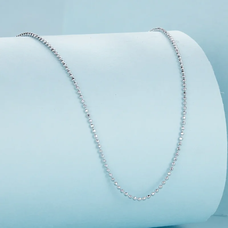 (bilde for) Pandora Style Flash Bead Chain Basic Halskjede - SCA027 - Vis 2