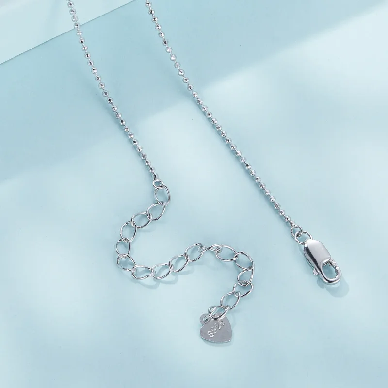 (bilde for) Pandora Style Flash Bead Chain Basic Halskjede - SCA027 - Vis 6