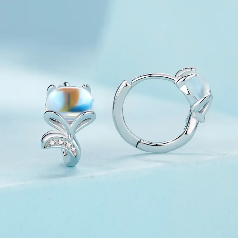 (bilde for) Pandora Style Fox Hoop øredobber - SCE1582 - Vis 2