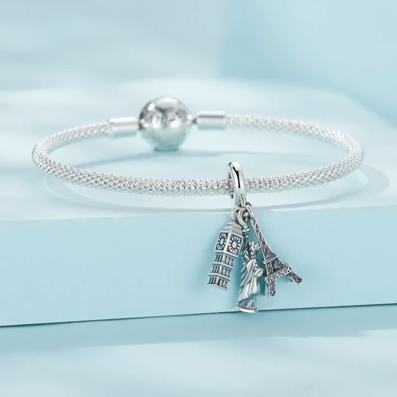 (bilde for) Pandora Style Global Travel Dangle - SCC2483 - Vis 3