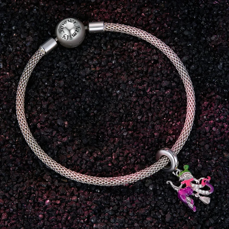 (bilde for) Pandora Style Glow-in-the-dark heks Dangle - SCC2608 - Vis 3