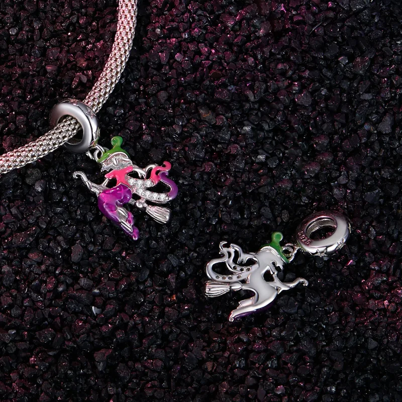 (bilde for) Pandora Style Glow-in-the-dark heks Dangle - SCC2608 - Vis 4