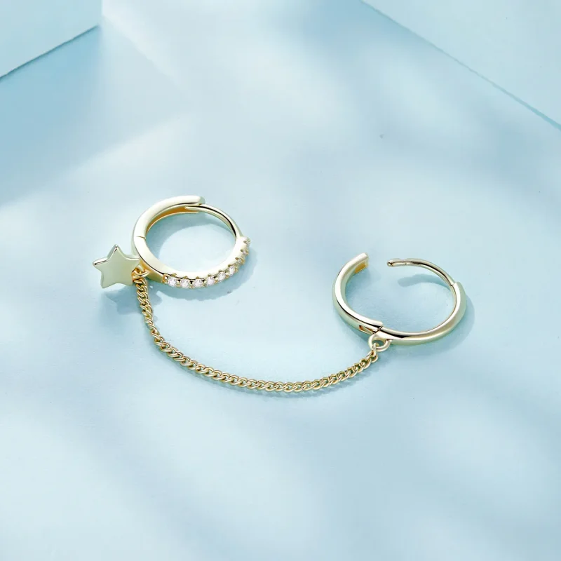 (bilde for) Pandora Style Golden Astropath Safe Chain - SCE914-B - Vis 4
