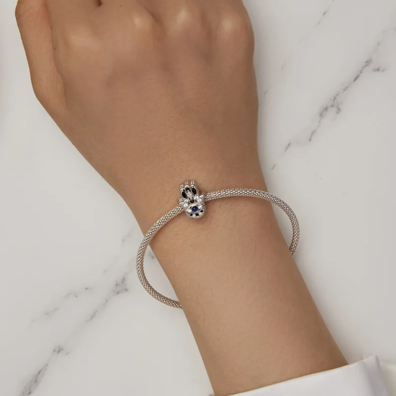 (bilde for) Pandora Style Hand of Fatima Charm - SCC2522 - Vis 6