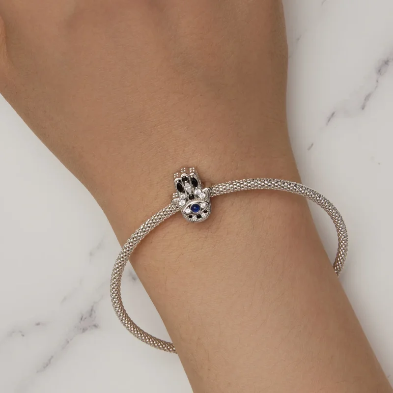 (bilde for) Pandora Style Hand of Fatima Charm - SCC2522 - Vis 7