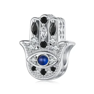 (bilde for) Pandora Style Hand of Fatima Charm - SCC2522