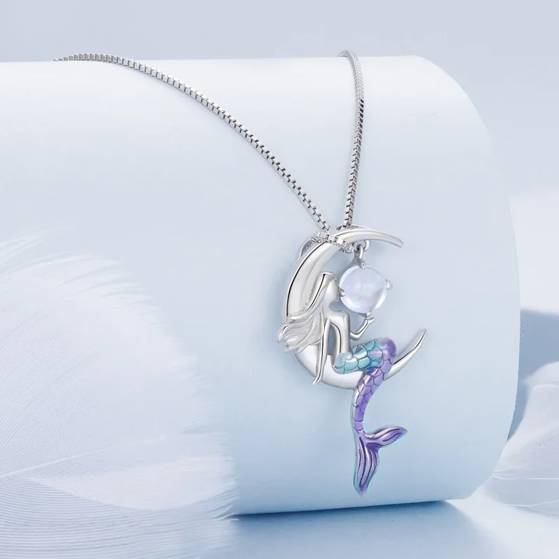 (bilde for) Pandora Style Havfrue Halskjede - BSN338 - Vis 2