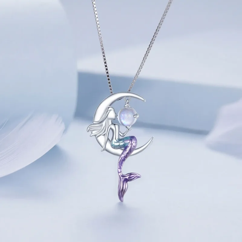 (bilde for) Pandora Style Havfrue Halskjede - BSN338 - Vis 3