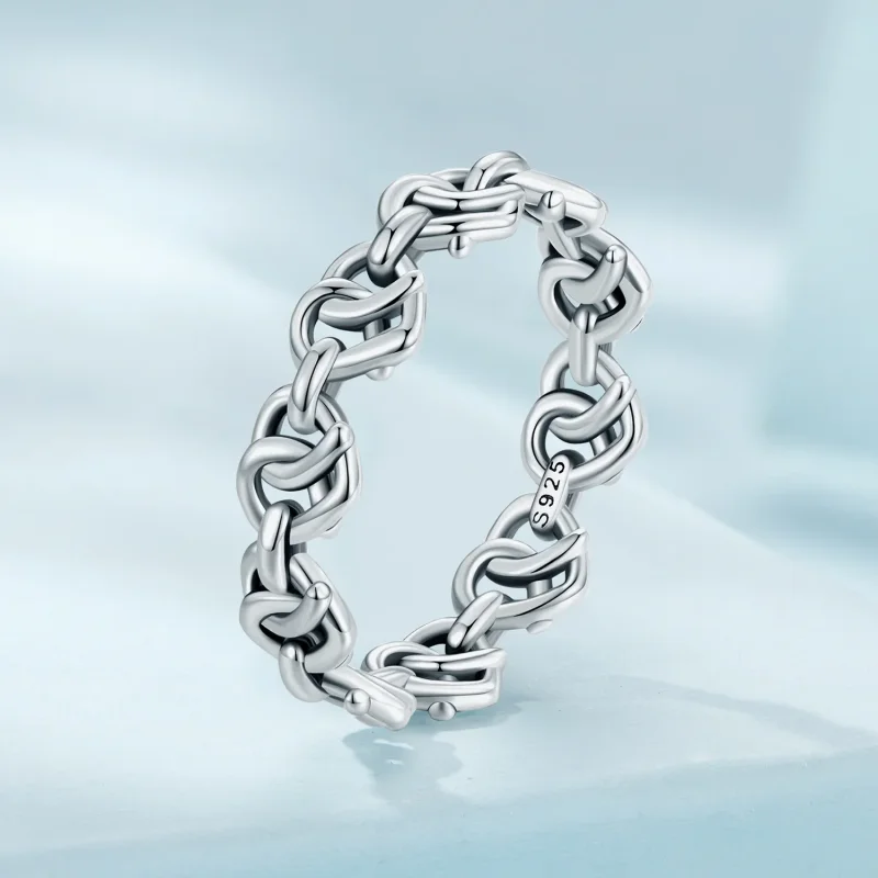 (bilde for) Pandora Style hjerteformet kjedering - SCR963 - Vis 2