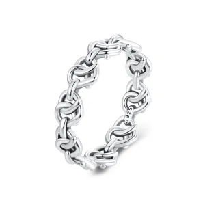 (bilde for) Pandora Style hjerteformet kjedering - SCR963
