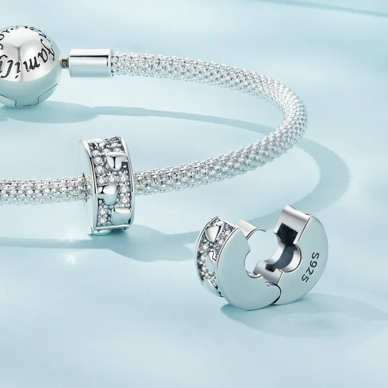 (bilde for) Pandora Style Hjerteklips - SCC2492 - Vis 4