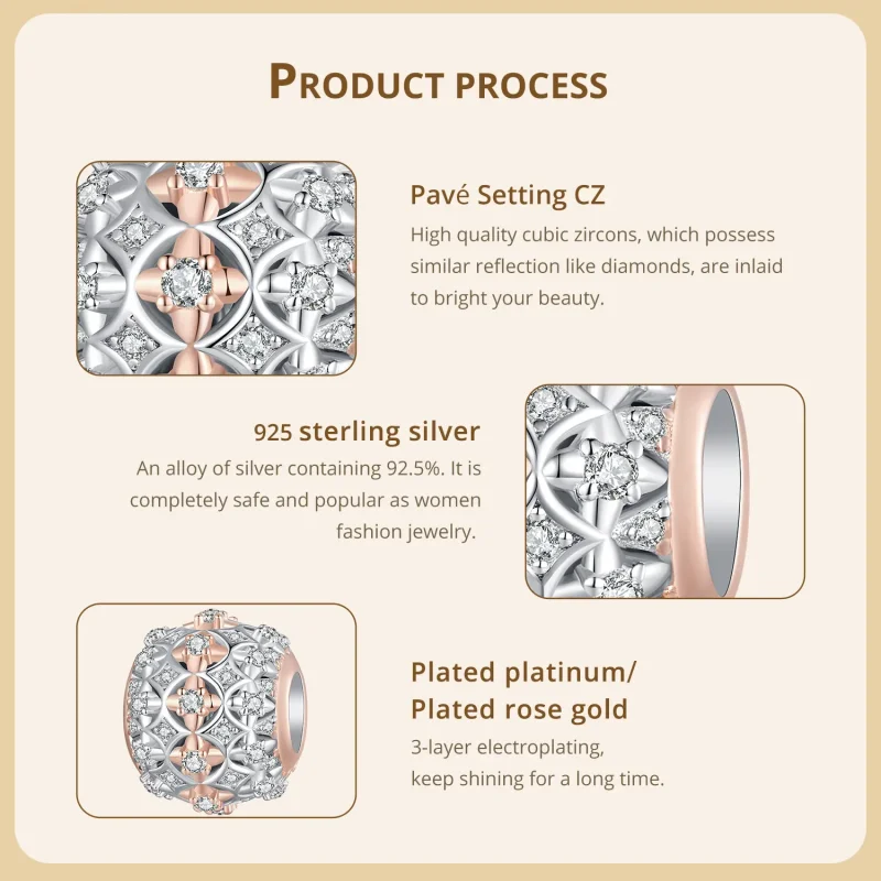 (bilde for) Pandora Style Høstfarge Charm - BSC907 - Vis 5