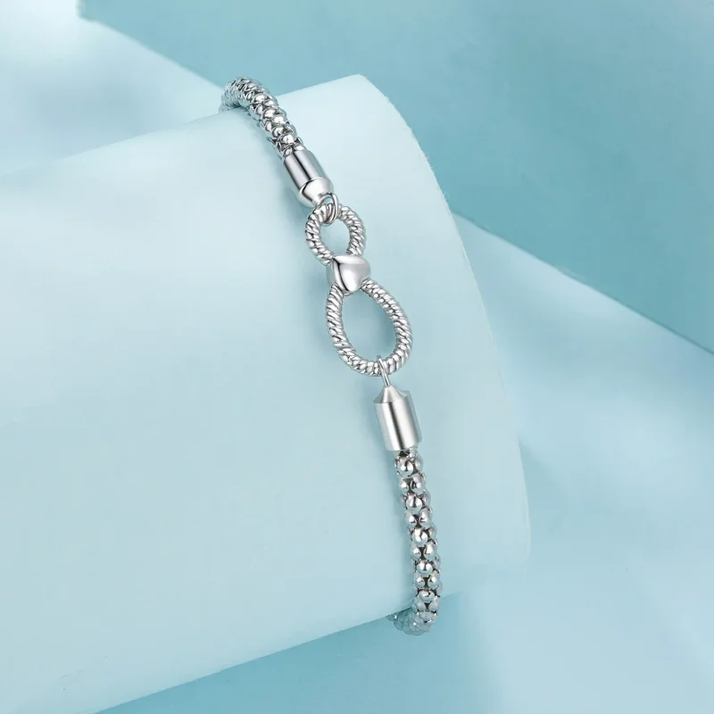 (bilde for) Pandora Style Infinity Basic Chain Armbånd - SCB260 - Vis 2