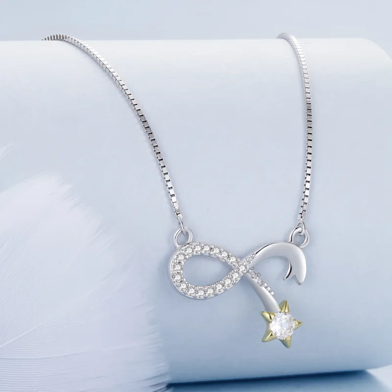 (bilde for) Pandora Style Infinity Symbol Halskjede - BSN351 - Vis 2