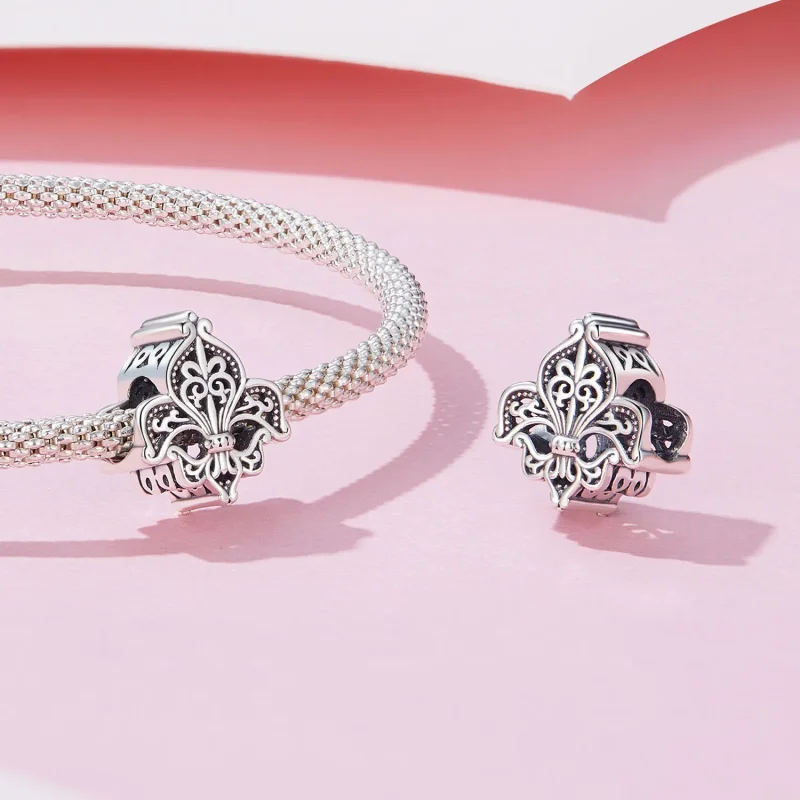 (bilde for) Pandora Style Iris Charm - SCC2630 - Vis 4