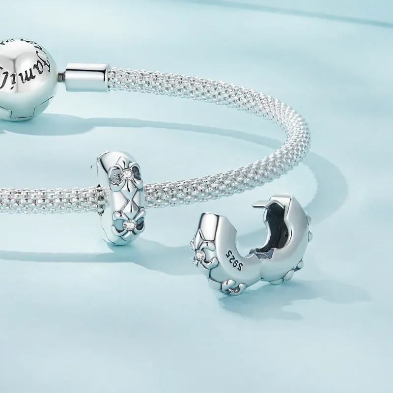 (bilde for) Pandora Style Iris Clip - SCC2491 - Vis 4
