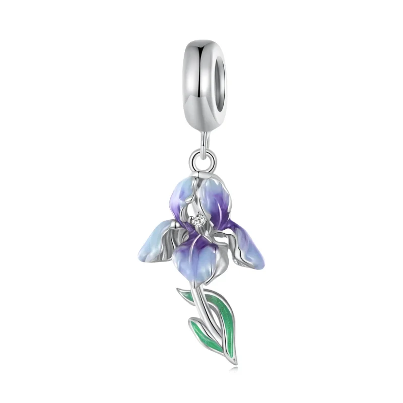 (bilde for) Pandora Style Iris Dangle - BSC815 - Vis 6