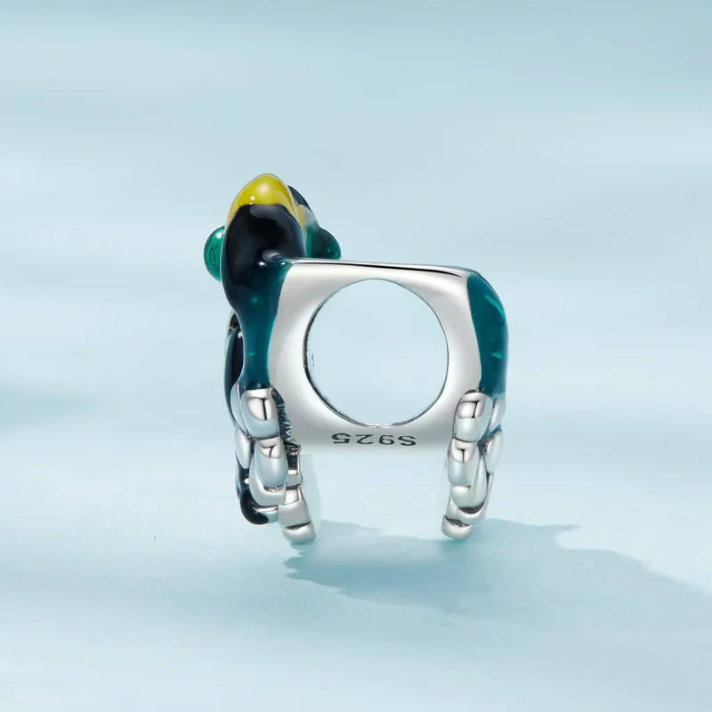 (bilde for) Pandora Style Jungle Toucan Charm - SCC2520 - Vis 3