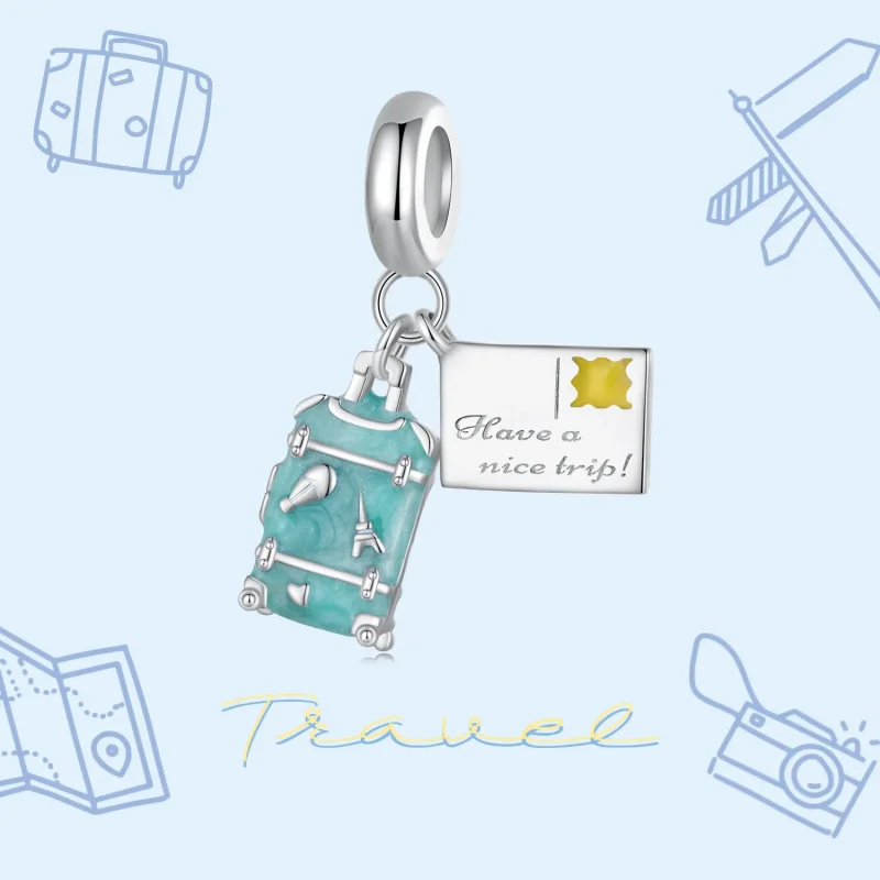 (bilde for) Pandora Style koffert Dangle - SCC2480 - Vis 3