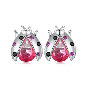 (bilde for) Pandora Style Ladybug Studs øredobber - SCE1634