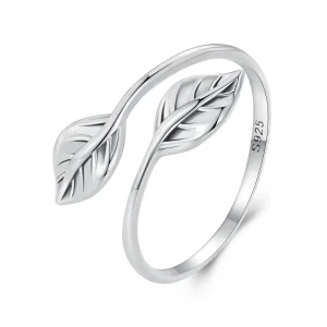 (bilde for) Pandora Style Leaf åpningsring - SCR975-E