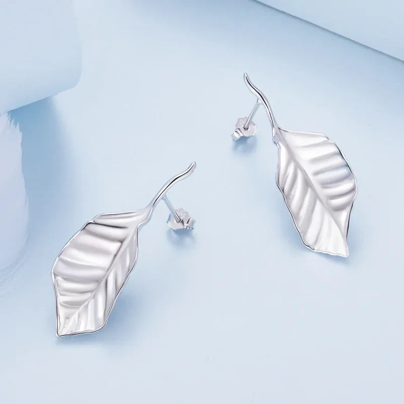 (bilde for) Pandora Style Leaves Studs øredobber - BSE812 - Vis 4