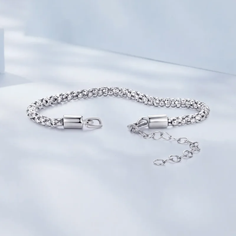 (bilde for) Pandora Style Light Bulb Chain Chain Armbånd - BSB149 - Vis 2