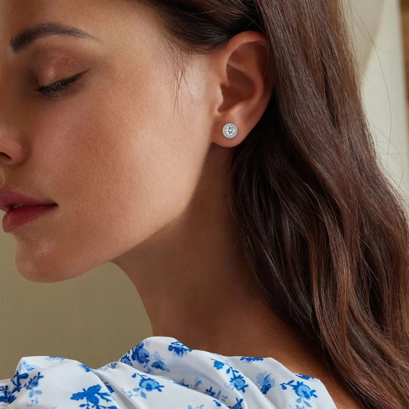 (bilde for) Pandora Style Light Luxury Stud øredobber - BSE893 - Vis 5