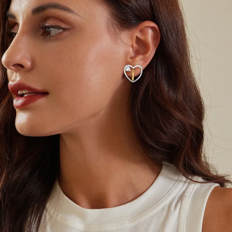 (bilde for) Pandora Style Love Studs øredobber - BSE888 - Vis 5