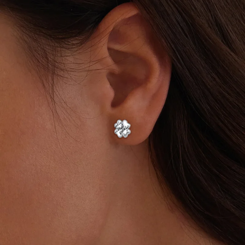 (bilde for) Pandora Style Lucky Clover øredobber - SCE1635 - Vis 6