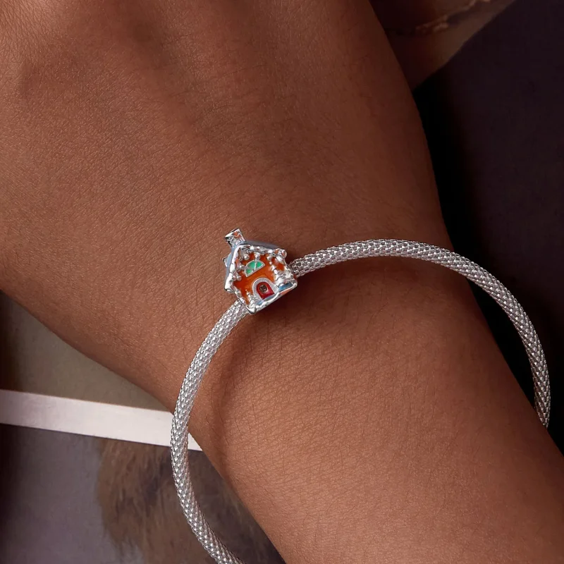 (bilde for) Pandora Style Luminous Christmas Eve House Charm - SCC2646 - Vis 7