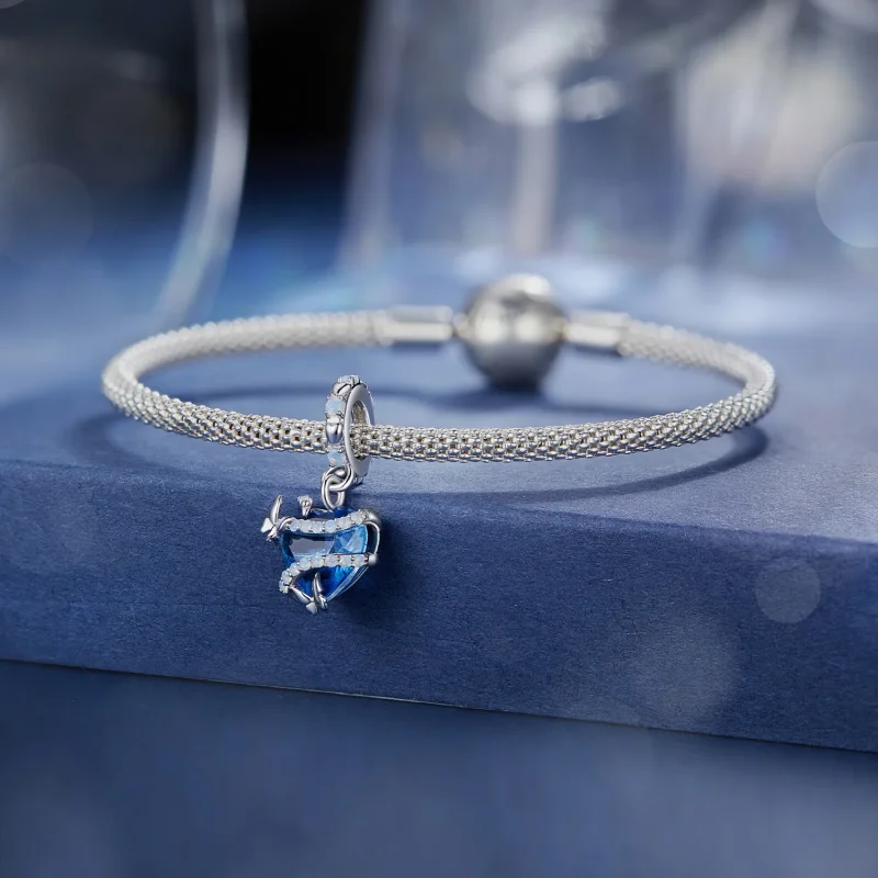 (bilde for) Pandora Style Magic Heart Dangle - SCC2535 - Vis 3