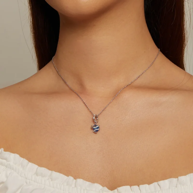 (bilde for) Pandora Style Magic Heart Dangle - SCC2535 - Vis 5