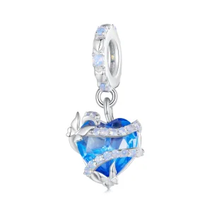 (bilde for) Pandora Style Magic Heart Dangle - SCC2535