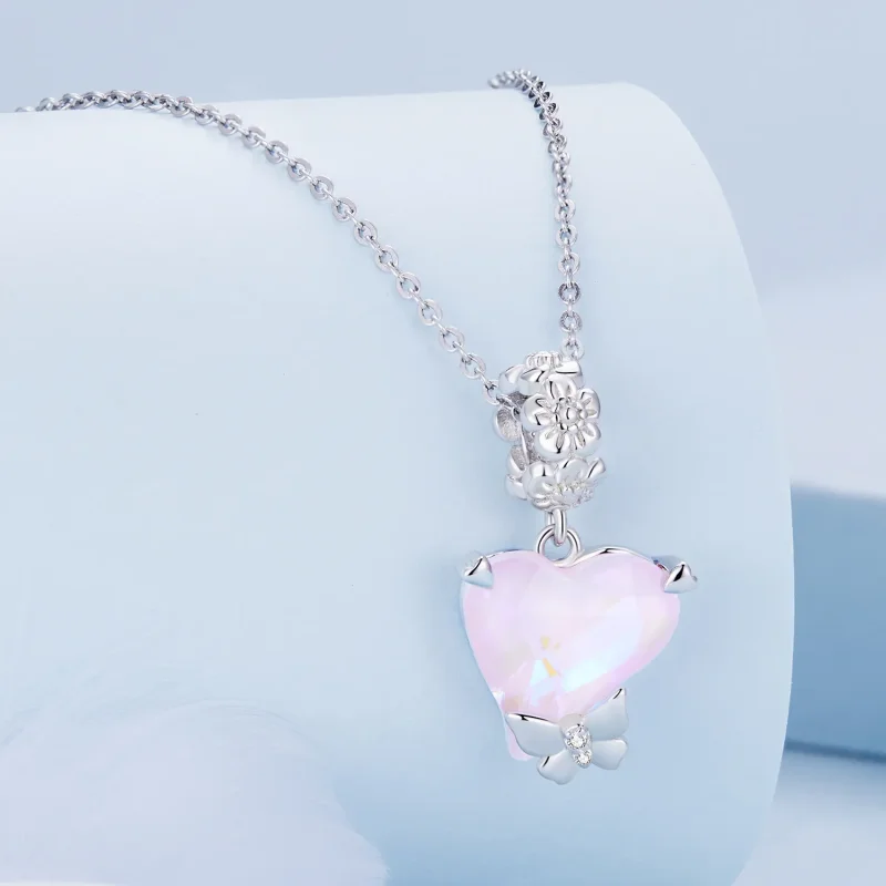 (bilde for) Pandora Style Mokka Butterfly Dingle - BSC809 - Vis 2