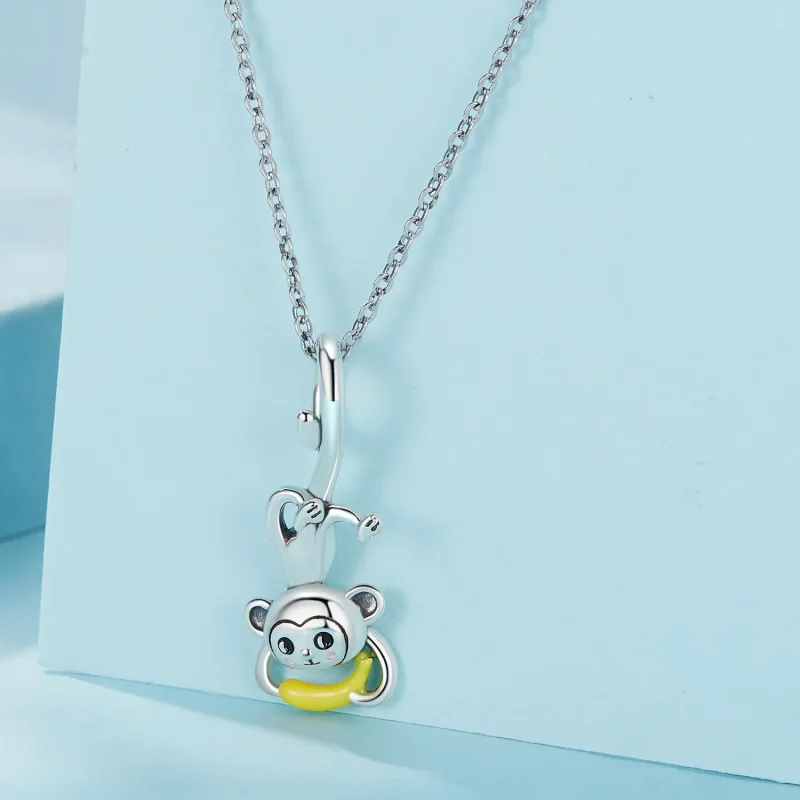 (bilde for) Pandora Style Monkey Dangle - SCC2547 - Vis 2