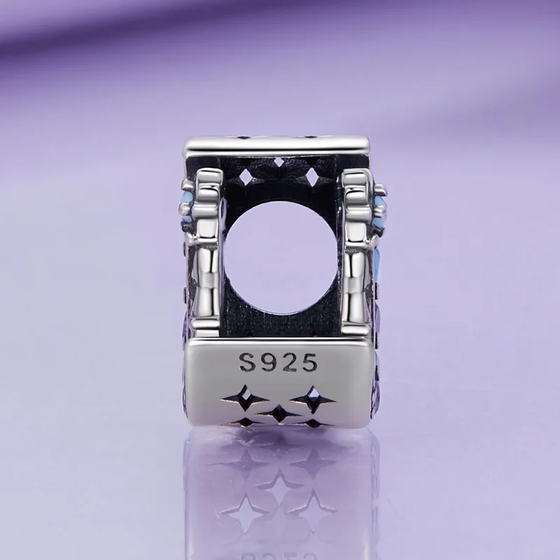 (bilde for) Pandora Style Moonlight Castle Charm - BSC892 - Vis 3