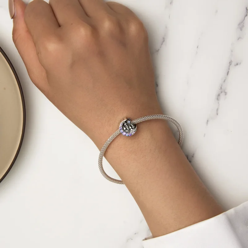 (bilde for) Pandora Style Moonlight Castle Charm - BSC892 - Vis 6